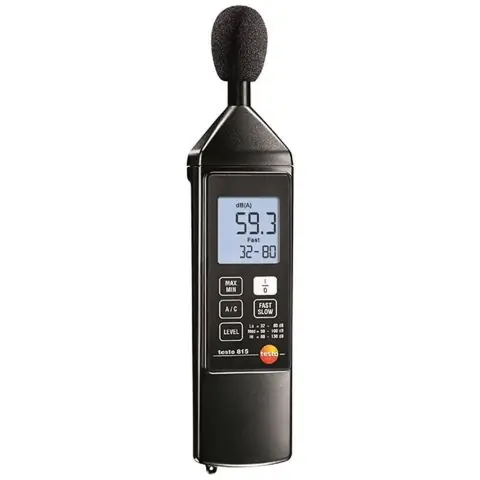 I lager Testo 815 Ljudmätare